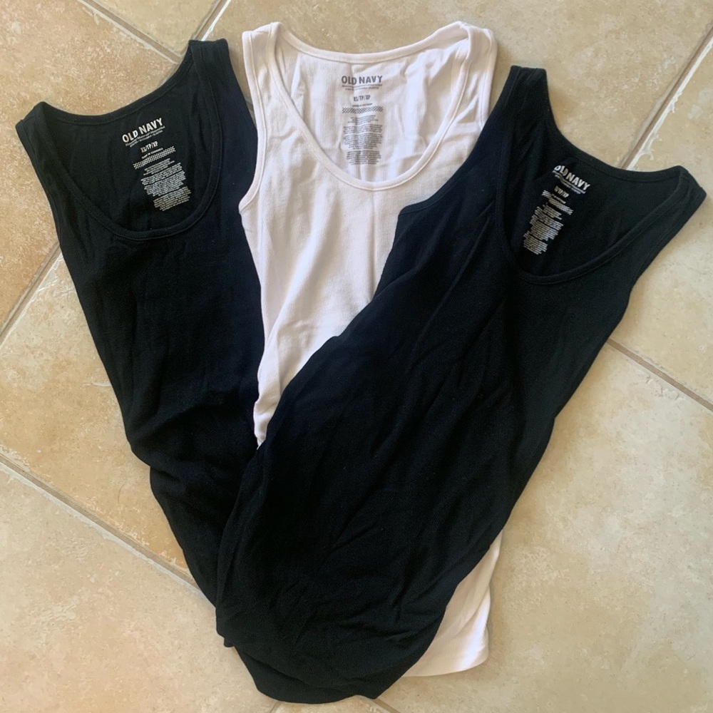 Maternity ribbed tanks